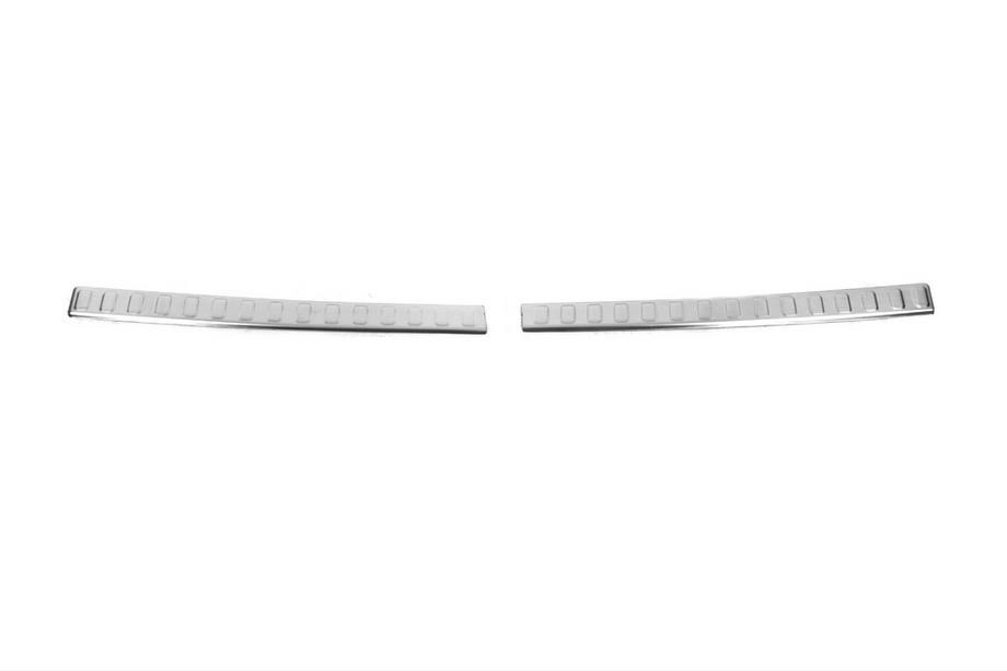 Citroen C-Elysee 2013-2022 Rear bumper protector (2 pcs, stainless steel) Image
