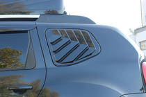 Dacia Duster 2008-2018 Rear window covers EuroCap (2 pcs, ABS) photo 2