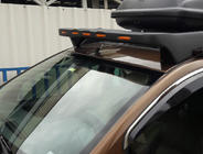 Dacia Duster 2008-2018 Windshield Visor V1 (LED, Matte Black) photo 1