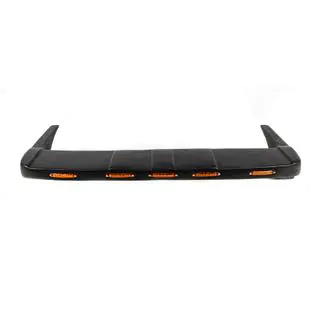 Windshield Visor V1 (LED, Matte Black) Dacia Duster 2008-2018 photo 2