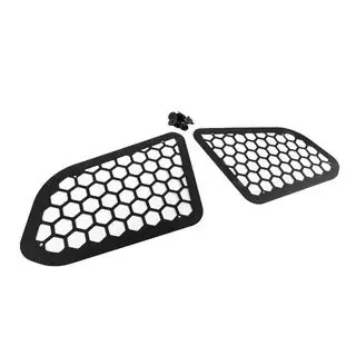 Rear window covers OmsaLine (2 pcs, ABS) photo 4