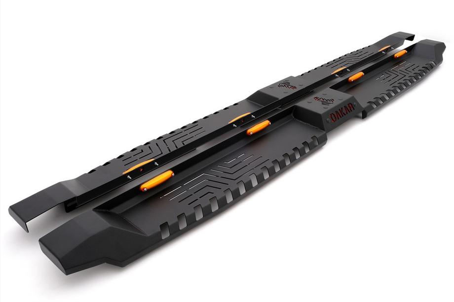 Dacia Duster 2018-2024 Side Steps Dakar V2 (2 pcs, metal) Image