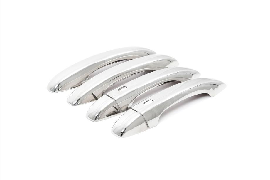 Dacia Jogger 2022- Chrome Door Handle Covers (4 pcs, Stainless Steel) Photo 1