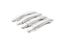 Dacia Sandero 2021- Chrome Door Handle Covers (4 pcs, Stainless Steel) photo 1