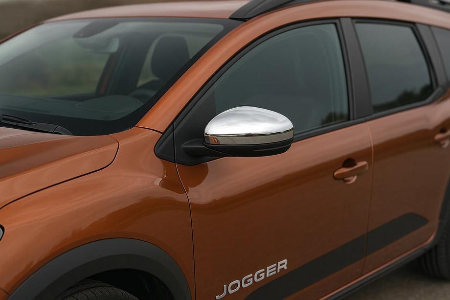 Dacia Jogger 2022- Mirror Covers (2 pcs, Stainless Steel) Image