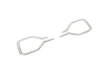 Dacia Sandero 2021- Chrome Fog Light Covers (2 pcs, Stainless Steel) photo 2