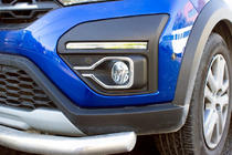 Dacia Jogger 2022- Chrome Fog Light Covers (2 pcs, Stainless Steel) photo 1