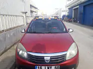 Dacia Sandero 2007-2013 Windshield Sun Visor (LED, Black Matte) photo 2