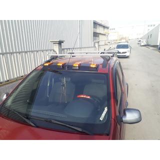 Windshield Sun Visor (LED, Black Matte) Dacia Sandero 2007-2013 photo 1