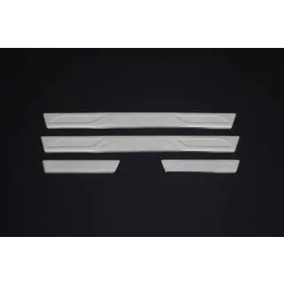 Door Sill Protectors OmsaLine V2 (4 pcs, Stainless Steel) photo 1