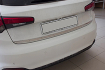 Fiat Tipo Cross 2021- Trunk trim stainless steel OmsaLine - Italian Stainless Steel photo 1