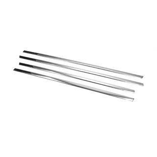 Lower window trims stainless steel photo 2