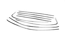 Fiat Tipo Cross 2021- Full Window Trim Stainless Steel photo 3