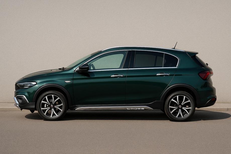 Fiat Tipo Cross 2021- Full Window Trim Stainless Steel Image