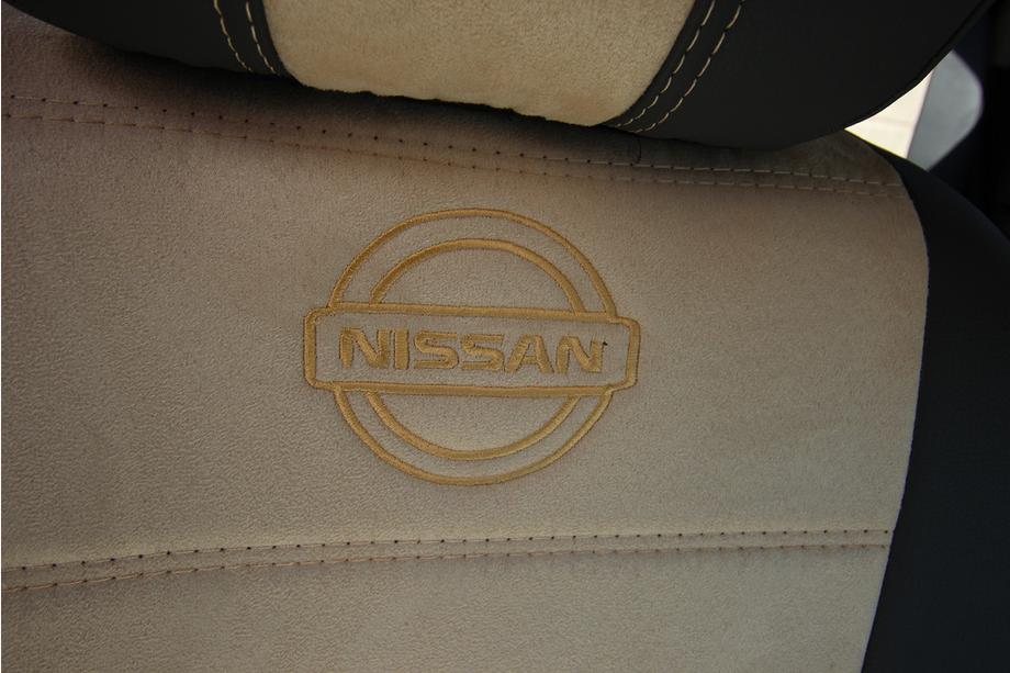 Nissan X-trail T32/Rogue 2014-2021 Car Seat Covers Eco Leather+Fabric+Alcantara Antara A0013 (Full Set) Photo 10