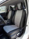 Toyota Rav 4 2019–2025 Car Seat Covers Eco Leather+Fabric+Alcantara Antara A0010 (Full Set) photo 6