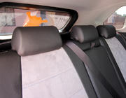 Toyota Rav 4 2019–2025 Car Seat Covers Eco Leather+Fabric+Alcantara Antara A0010 (Full Set) photo 10