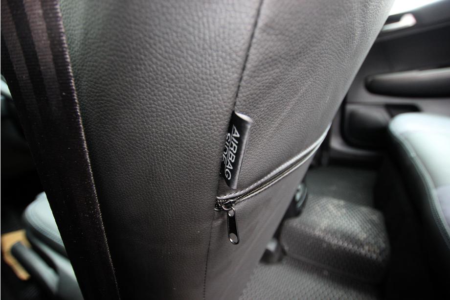 Kia Sportage 2021- Car Seat Covers Eco Leather+Fabric+Alcantara Antara A0010 (Full Set) Photo 2