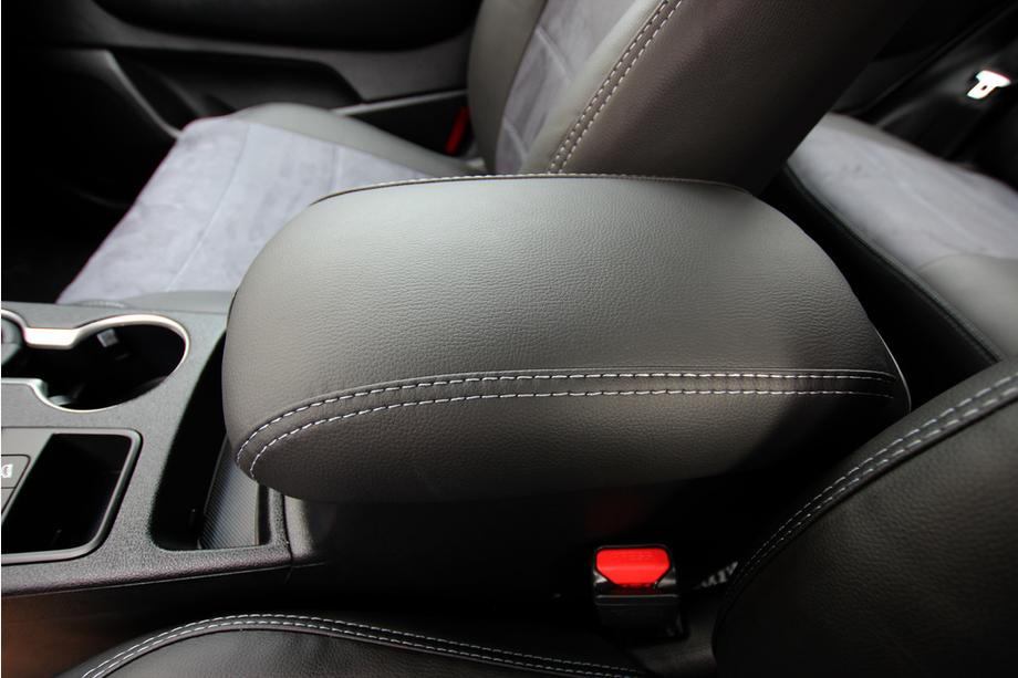 Kia Sportage 2021- Car Seat Covers Eco Leather+Fabric+Alcantara Antara A0010 (Full Set) Photo 7