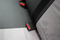 Citroen C-Elysee 2013-2022 Car Seat Covers Eco Leather+Fabric+Alcantara Antara A0010 (Full Set) photo 2