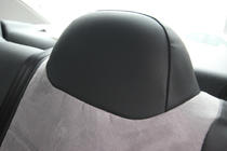 Citroen C-Elysee 2013-2022 Car Seat Covers Eco Leather+Fabric+Alcantara Antara A0010 (Full Set) photo 11