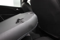 Citroen C-Elysee 2013-2022 Car Seat Covers Eco Leather+Fabric+Alcantara Antara A0010 (Full Set) photo 13