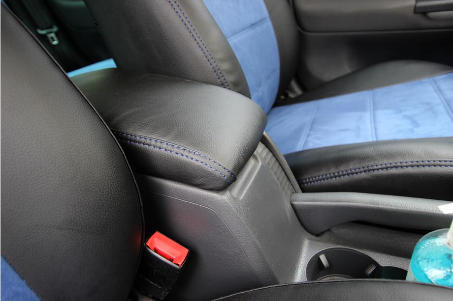 Volkswagen Passat B5 1997-2005 Car Seat Covers Eco Leather+Fabric+Alcantara Antara A006 (Full Set) Photo 9