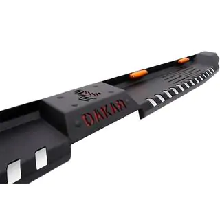 Side Steps Dakar V2 with LED (2 pcs, metal) Fiat Fullback 2016- photo 2