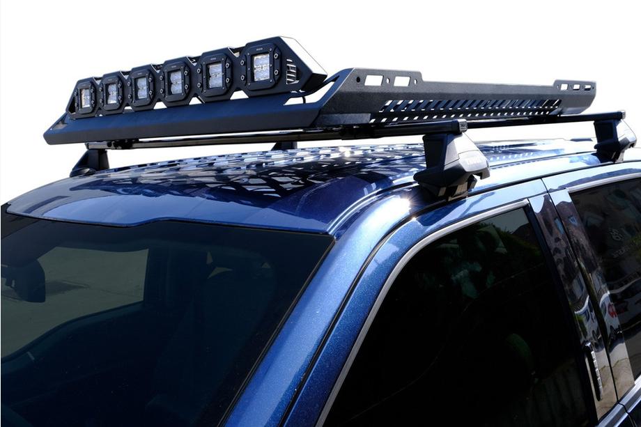 Ford F-150 2014-2021 LED Light Mount for Dakar Roof Basket Photo 1