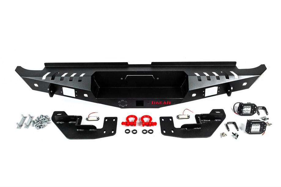 Ford Ranger 2011–2022 Reinforced Rear Bumper Dakar V2 Image