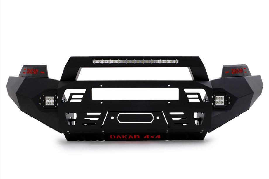 Toyota Hilux 2015- Front bumper with skid plate Dakar (2020+) Image