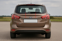 Ford B-Max 2012-2017 Chrome trim above license plate (stainless steel) photo 1