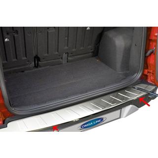 Rear bumper protector stainless steel (2013-2017) photo 1