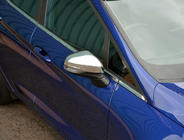 Ford Fiesta 2017- Mirror Covers (2 pcs, Stainless Steel) photo 1