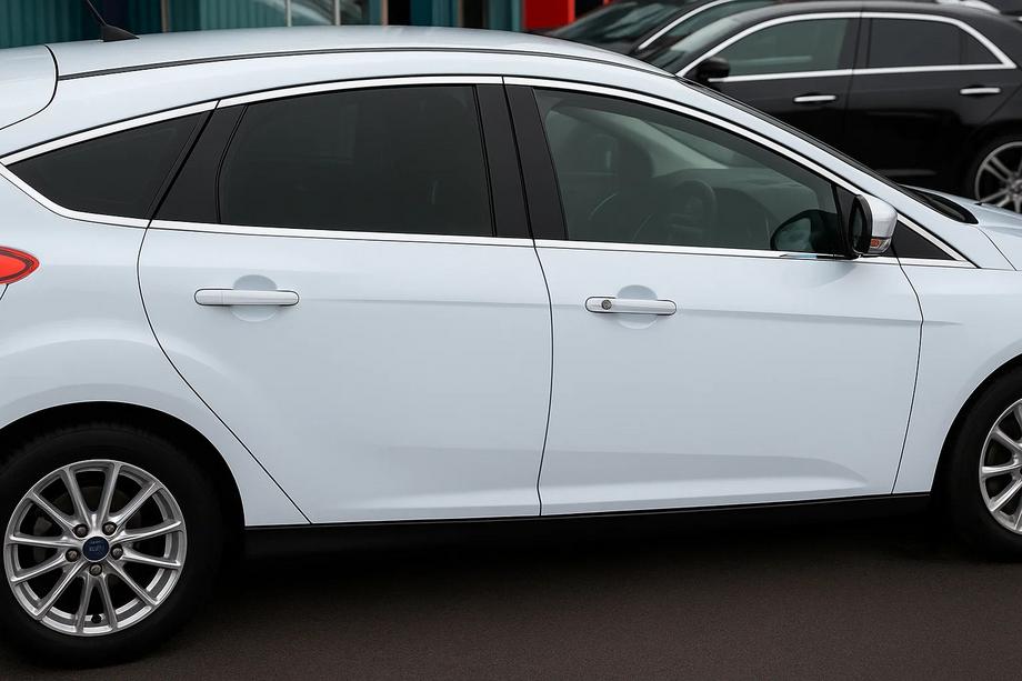 Ford Focus III 2011-2017 Full Window Trim HB (12 pcs, Stainless Steel) Photo 1