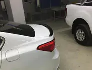 Ford Focus IV 2018- Sedan Spoiler (Meliset, primed) photo 2