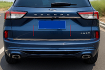 Ford Kuga/Escape 2019- Trunk trim stainless steel Carmos - Turkish Stainless Steel photo 1