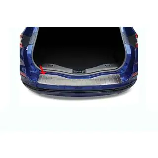 Rear bumper protector stainless steel (SW)