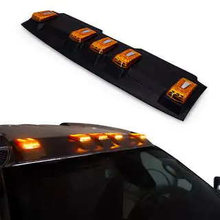 LED V2 Windshield Visor Ford Ranger 2011–2022 photo 1