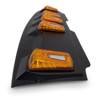 LED V2 Windshield Visor Ford Ranger 2011–2022 photo 3