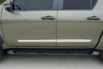 Nissan Navara/NP300 2016- Stainless Steel Door Moldings (4 pcs) photo 1