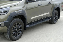 Nissan Navara/NP300 2016- Stainless Steel Door Moldings (4 pcs) photo 4