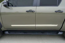 Volkswagen Amarok 2010-2022 Stainless Steel Door Moldings (4 pcs) photo 1
