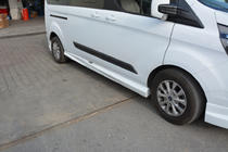 Ford Custom 2013-2022 Side Skirts (2 pcs, primed for painting) photo 2
