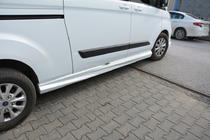Ford Custom 2013-2022 Side Skirts (2 pcs, primed for painting) photo 1
