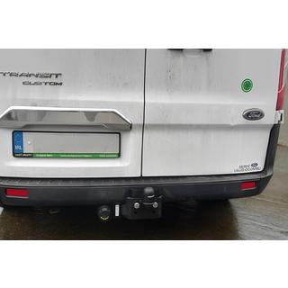 Chrome trim above license plate (2-door, stainless steel) Ford Custom 2013-2022 photo 1