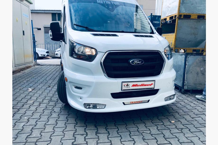 Ford Transit 2014- Front bumper lip ERA (2019+, primed for painting) Image