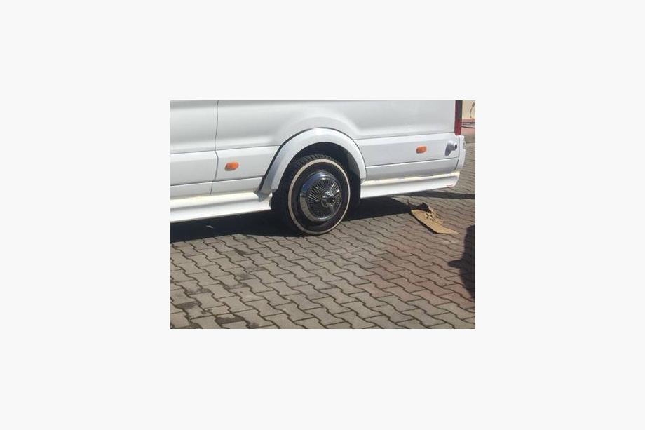 Ford Transit 2014- Side skirts rear section (primed for painting) Image
