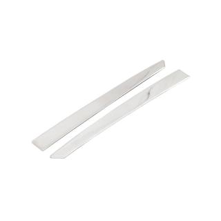 Chrome trim above license plate (2020-2022, stainless steel) photo 2