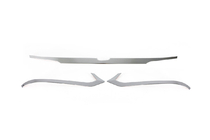 Honda City 2021- Chrome trim above license plate SD (3 pcs, stainless steel) photo 6